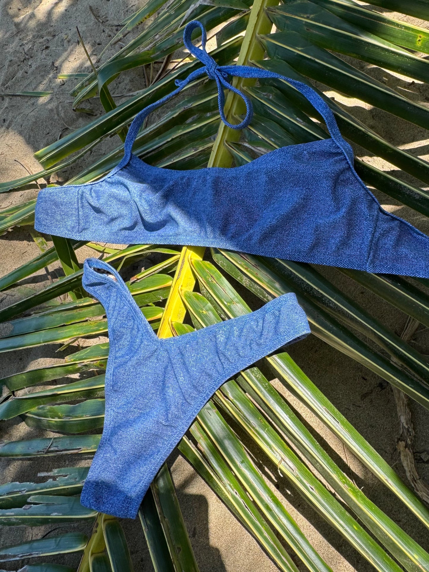 Denim Blue Crush Bikini Bottom