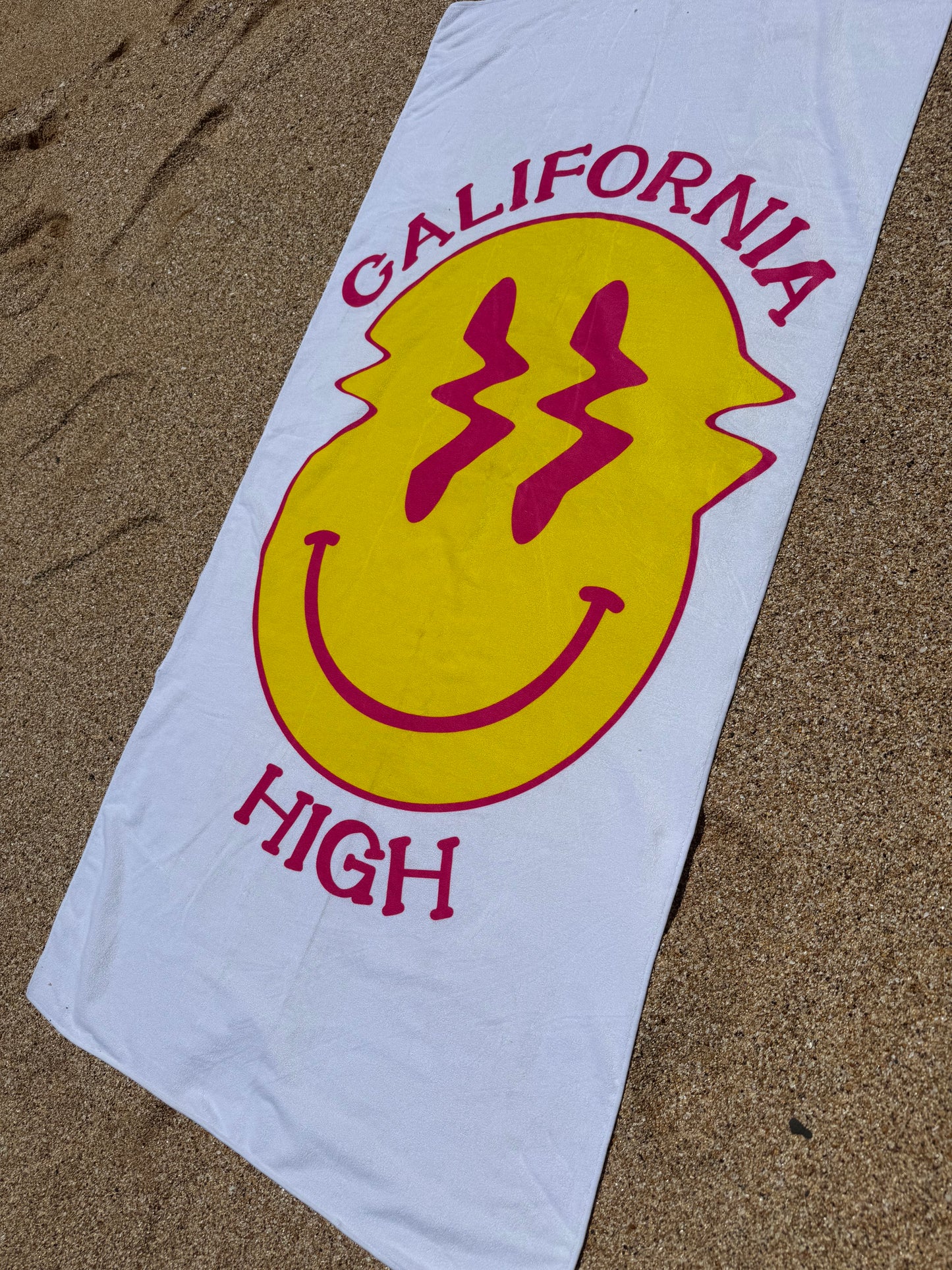 California High Signature Beach Towel