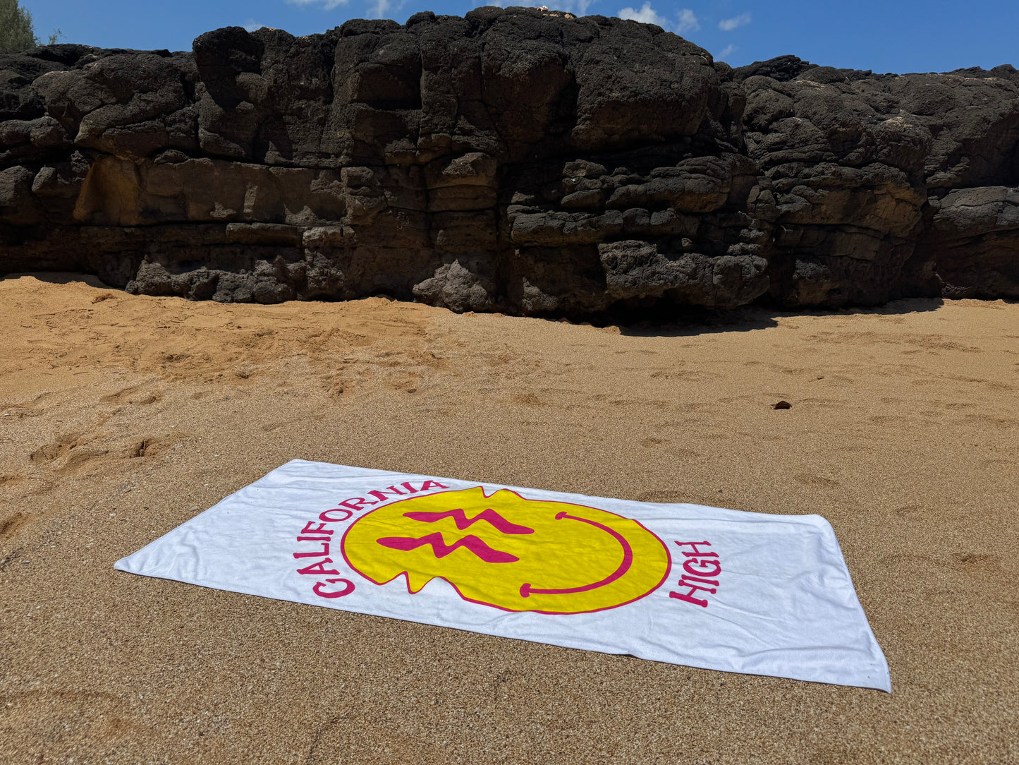 California High Signature Beach Towel