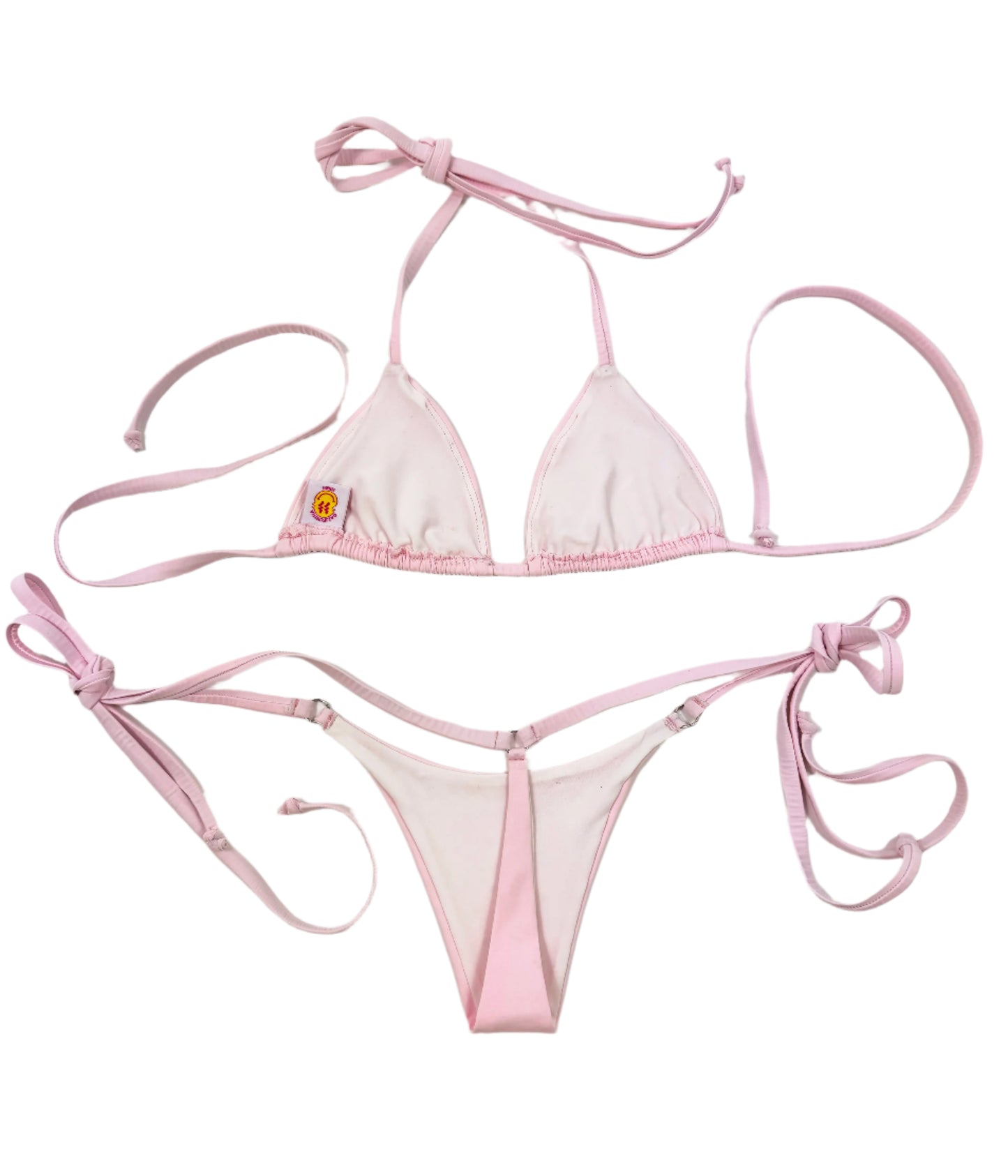 Heart Confetti Crystal Bikini