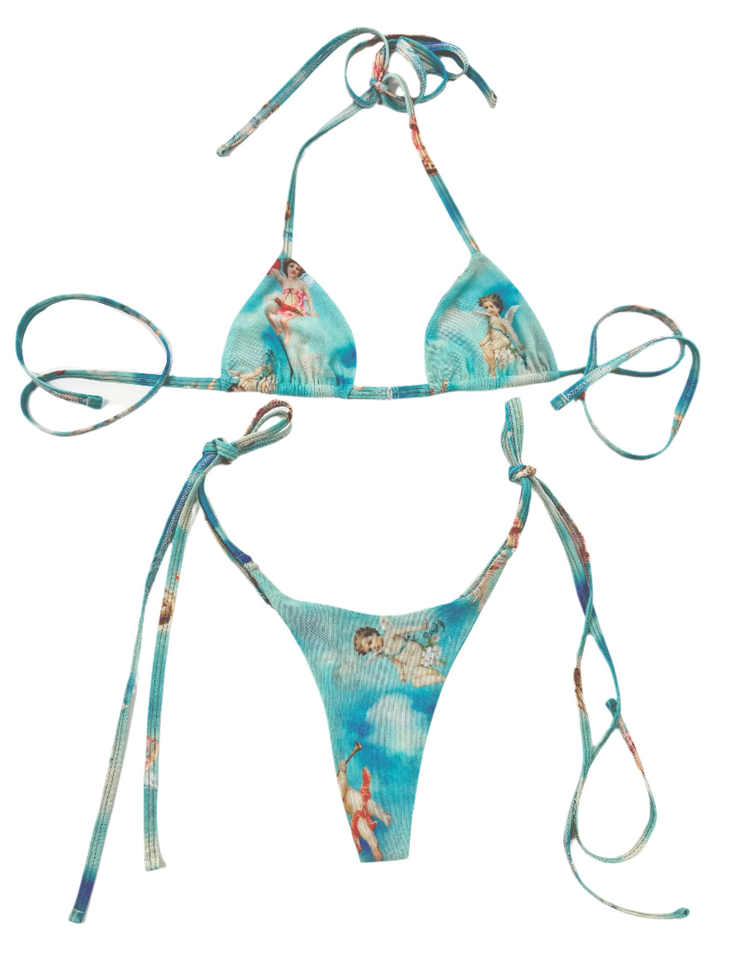 Cupid's Bow Bikini Set