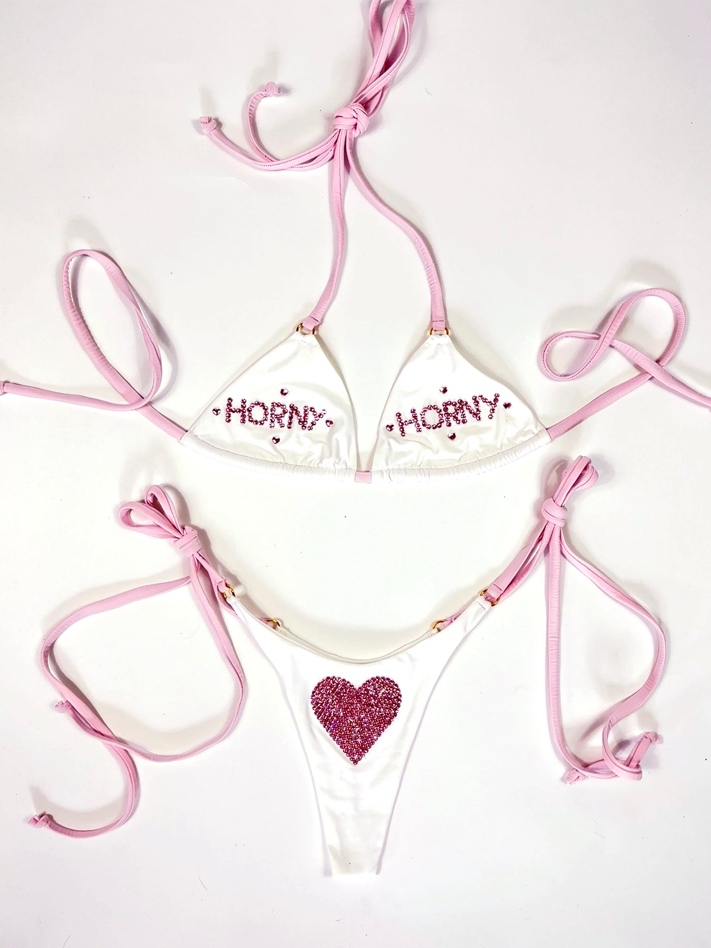 Horny Tits Crystal Bikini