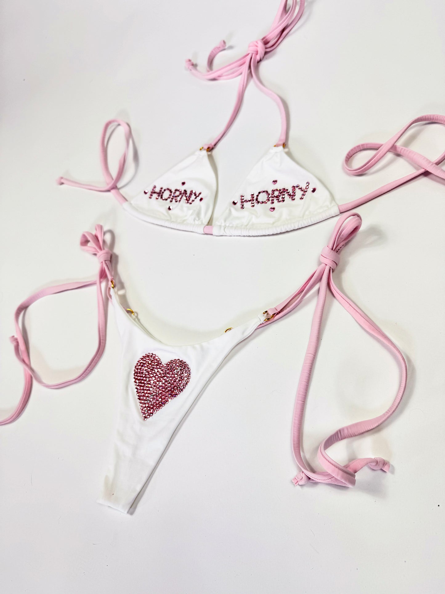 Horny Tits Crystal Bikini