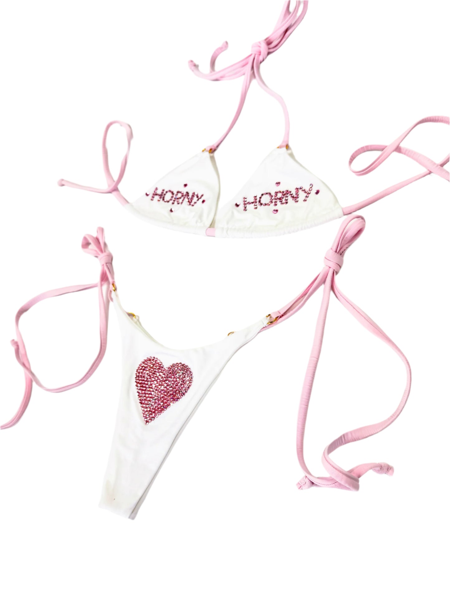 Horny Tits Crystal Bikini