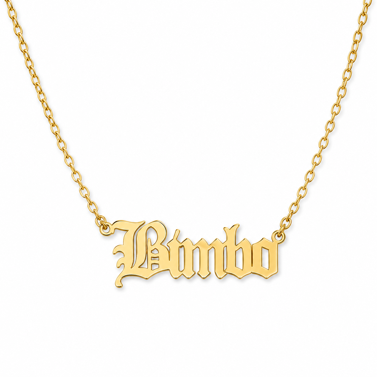 BIMBO Nameplate Necklace