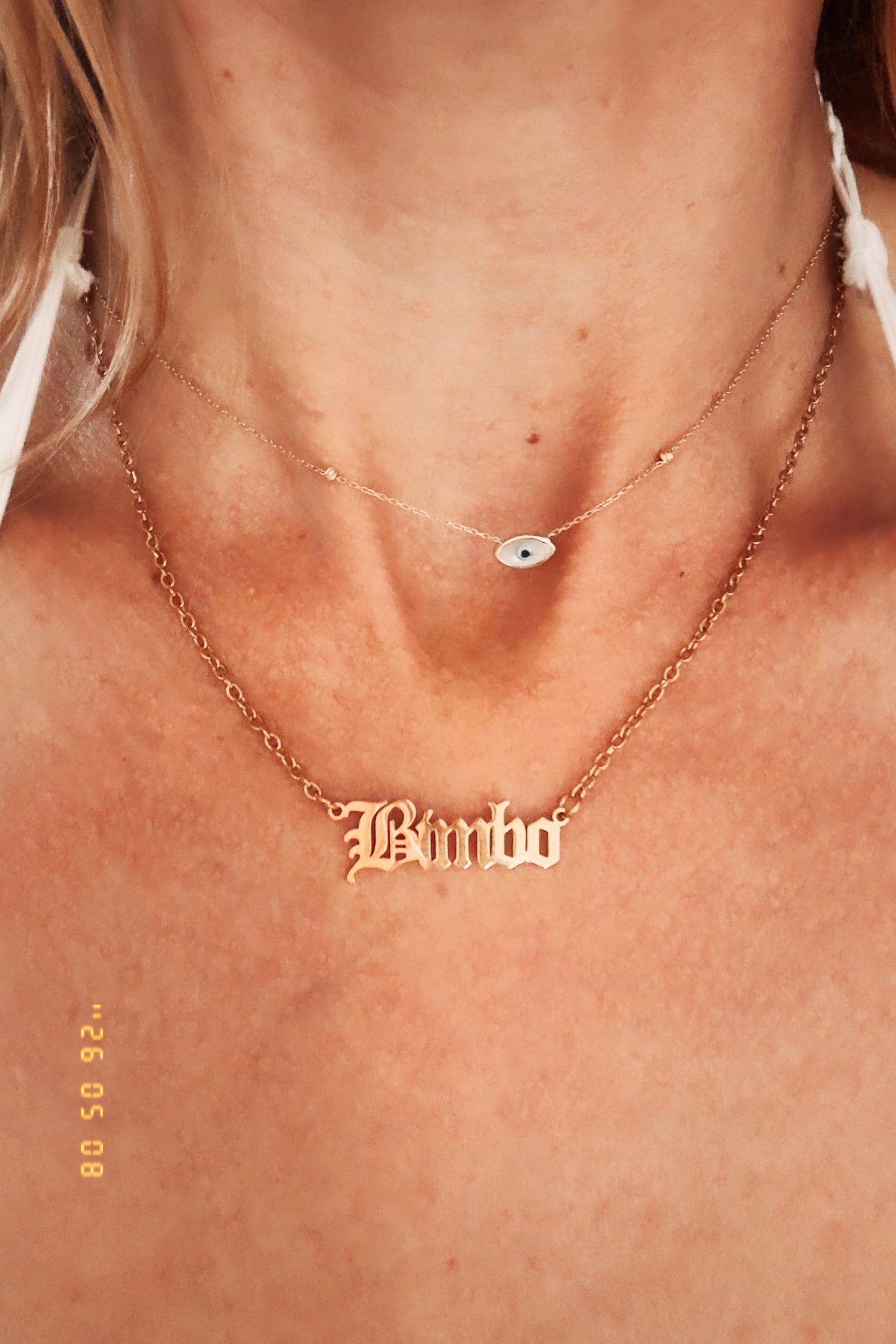 BIMBO Nameplate Necklace