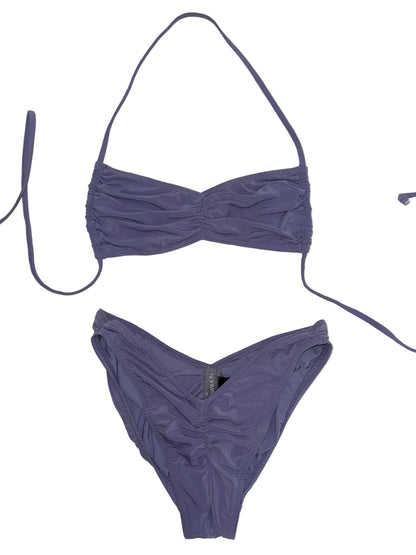 Norma Kamali Purple bikini MEDIUM
