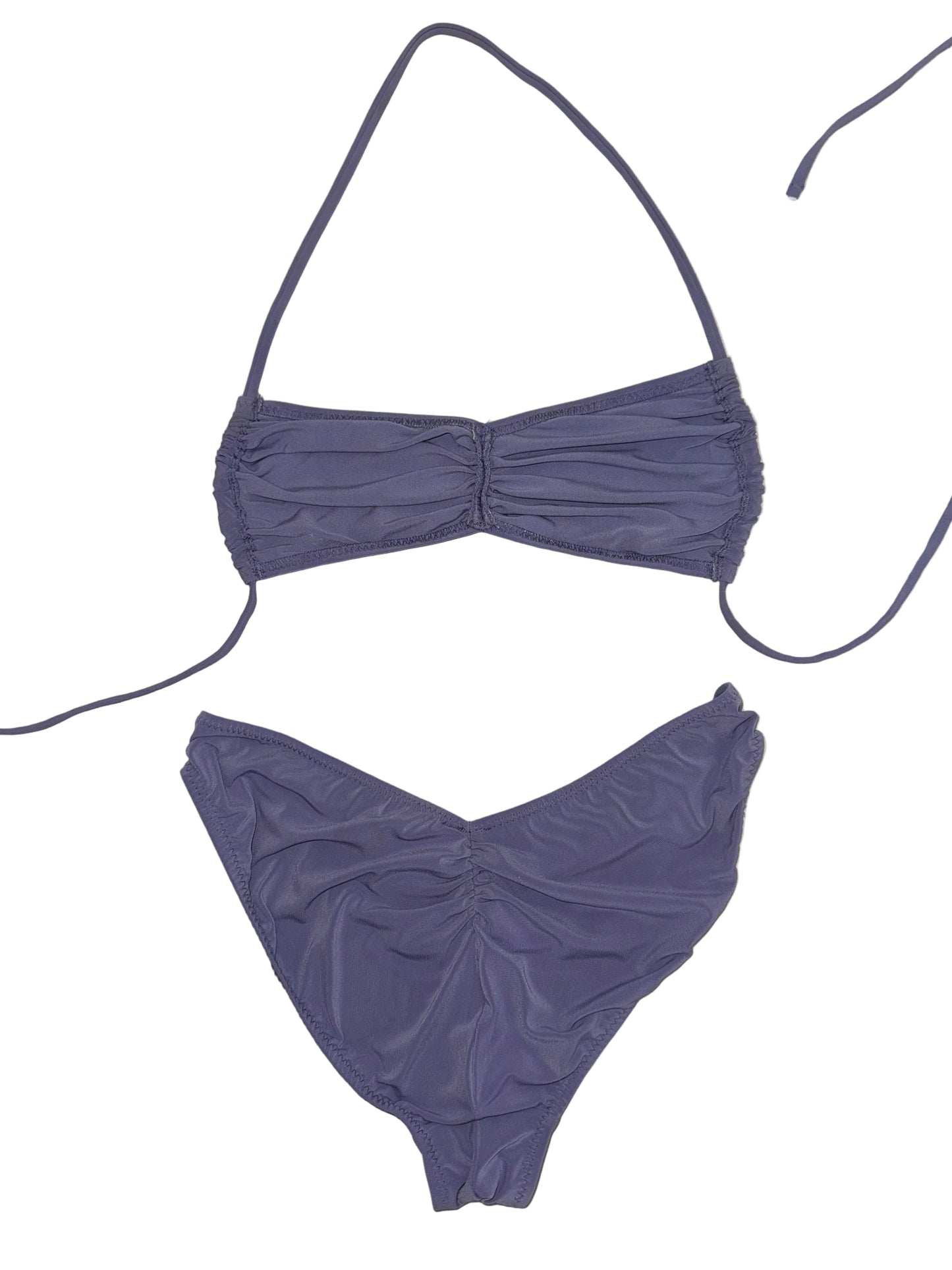 Norma Kamali Purple bikini MEDIUM