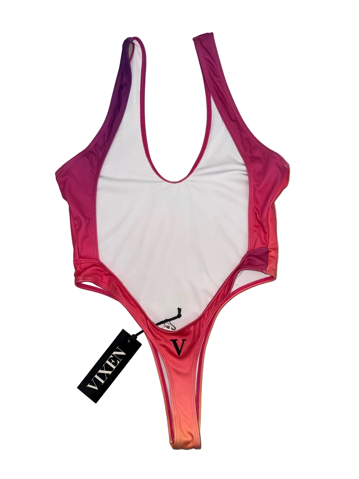 Vixen Ombre Thong one piece swimsuit NWT MEDIUM